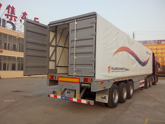 Anhänger Steel Box Van Heavy-duty Semi 40 Tonnen-maximale Nutzlast 12000*2500*3600mm