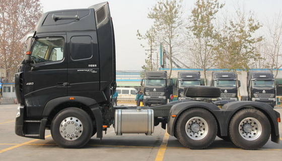 336hp Euro 3 Traktor-LKW Howo A7 Howo in weißer Farbiso geführt