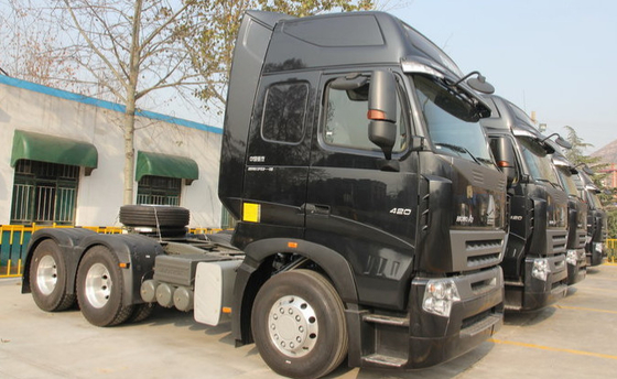 336hp Euro 3 Traktor-LKW Howo A7 Howo in weißer Farbiso geführt