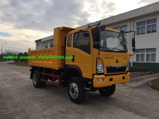 Feuergebührenwerbung Capaicty Last 4x4 5-10t tauscht Sinotruk-Marke Euro3 Lhd