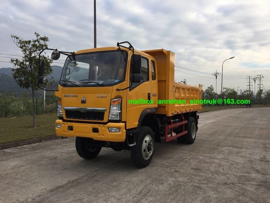 Feuergebührenwerbung Capaicty Last 4x4 5-10t tauscht Sinotruk-Marke Euro3 Lhd