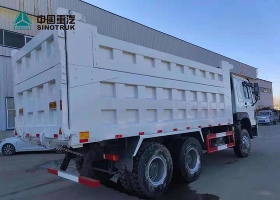 SINOTRUK 375hp 20CBM HOWO benutzte Hand 5600*2300*1500mm des Kipplaster-zweite