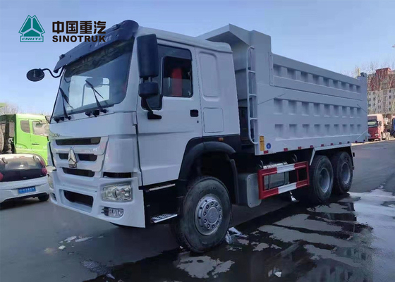 SINOTRUK 375hp 20CBM HOWO benutzte Hand 5600*2300*1500mm des Kipplaster-zweite