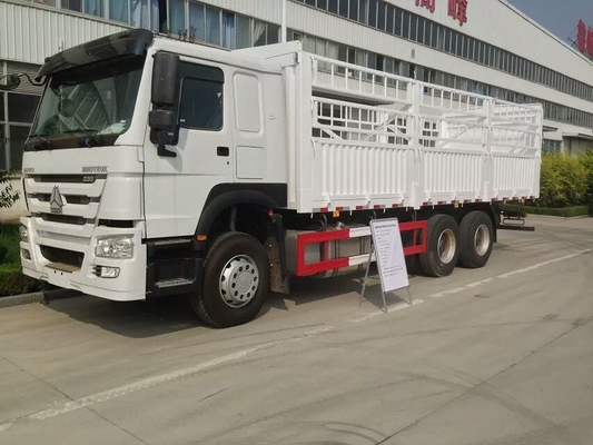 Weißer SINOTRUK HOWO 6X4 Emissionsgrenzwert des Schwergut-LKW-Euro-II