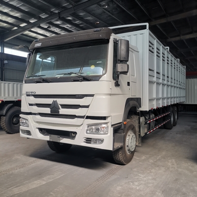 Weißer SINOTRUK HOWO 6X4 Emissionsgrenzwert des Schwergut-LKW-Euro-II