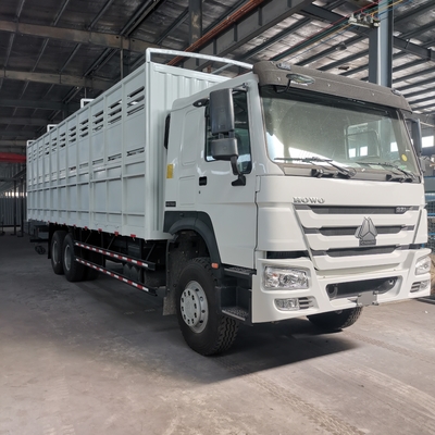 Weißer SINOTRUK HOWO 6X4 Emissionsgrenzwert des Schwergut-LKW-Euro-II