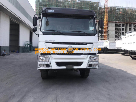 Sino Howo Kipplaster 381hp 20M3 vorderes anhebendes 6x4 10 Euro4 dreht lärmarmes