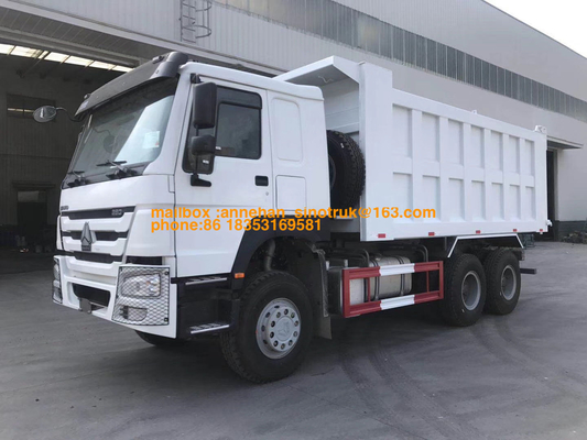 Sino Howo Kipplaster 381hp 20M3 vorderes anhebendes 6x4 10 Euro4 dreht lärmarmes