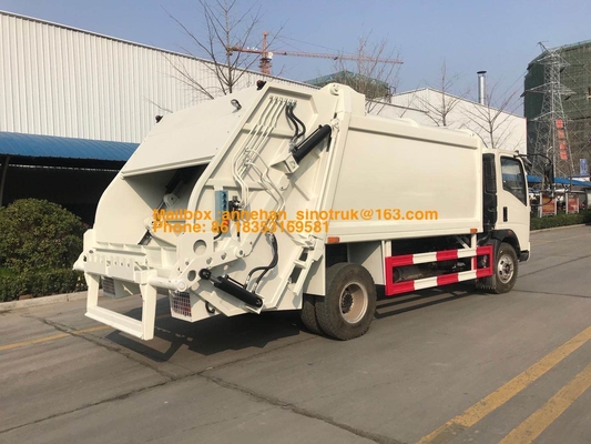 Kompressor-Müllwagen der Reifen-4x2 6 von Sinotruk Howo7 8M3-10M3