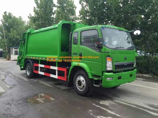 4x2 6001 - Verdichtungsgerät-LKW-spezieller Zweck-LKW-Dieselkraftstoff-Art des Abfall-10000L