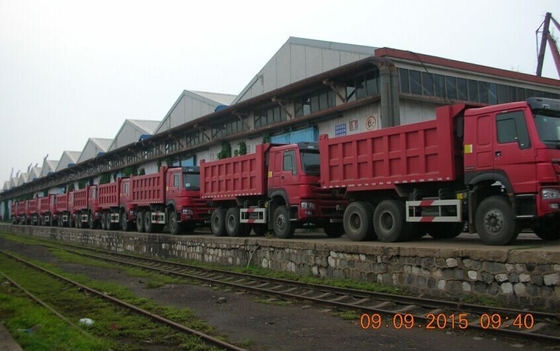 Kippwagen 336hp 18M3 mittleres anhebendes 6x4 Sinotruk Howo mit 10 Rädern Lhd Euro2