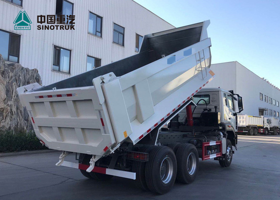 Hochleistungskipplaster der N7B-Mann-Technologie-Fahrgestelle-371hp mit weißer Farbe