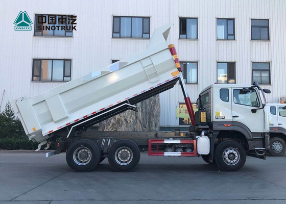 Hochleistungskipplaster der N7B-Mann-Technologie-Fahrgestelle-371hp mit weißer Farbe