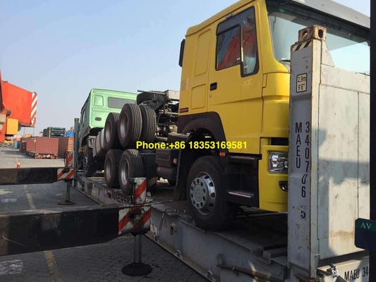 Traktor-LKW Euro2 Sinotruck Howo7 6x4 10wheels 371hp 420hp LHD