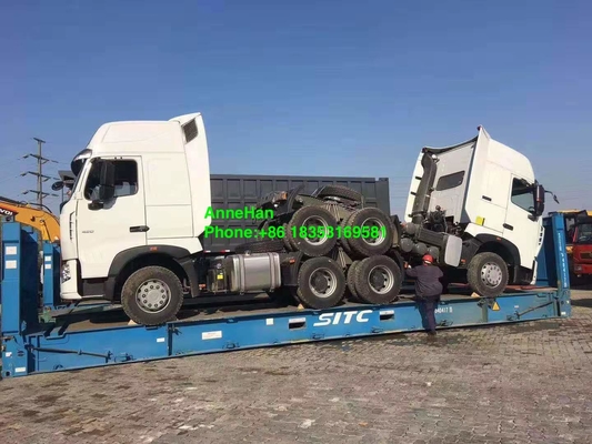 Traktor-LKW 6x4 Euro4 420hp Sinotruk HowoA7 mit 10wheels Philippinen