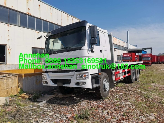 Euro2 gelassener Hand-Antriebs-Flachbettfracht-LKW mit 8000mm Längen-Bett