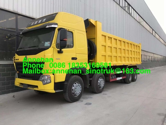 Sinotruk Howo A7 8x4 12 dreht Kipplaster der harten Beanspruchung 30M3