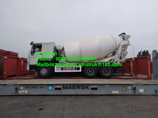 Mischer-Maschinen-LKW Howo7 Sinotruk 10M3 336hp Euro2