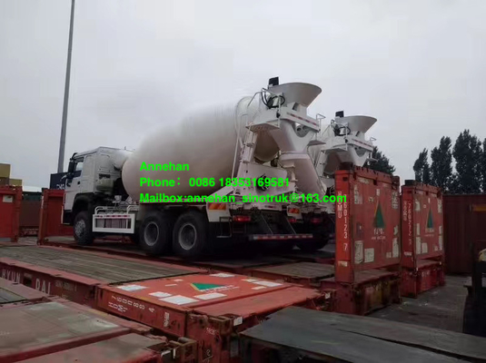 Mischer-Maschinen-LKW Howo7 Sinotruk 10M3 336hp Euro2