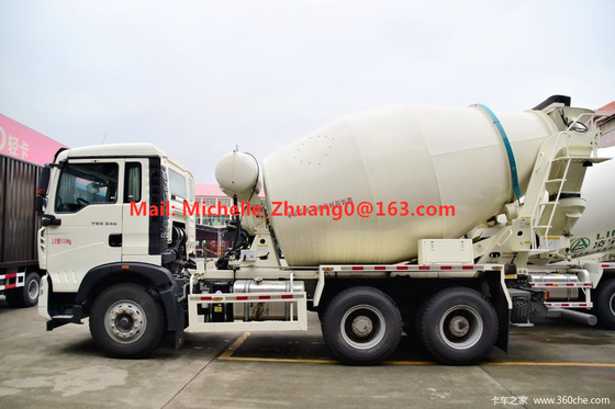 10 Kubik-6x4 371hp Howo Mischer-LKW der Rad-12