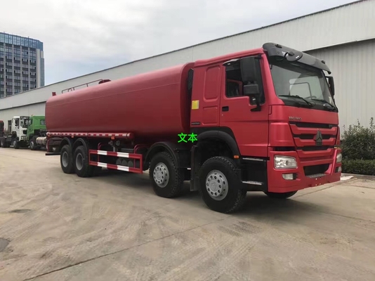 8x4 12 dreht Wasser-Behälter-Anhänger 371hp Sinotruk Howo7