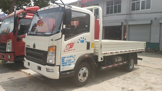 ISO geführter Leichtgut-LKW-linker Hand-Antrieb Sinotruk 10T HOWO 4x2 Euro3 mit Wechselstrom
