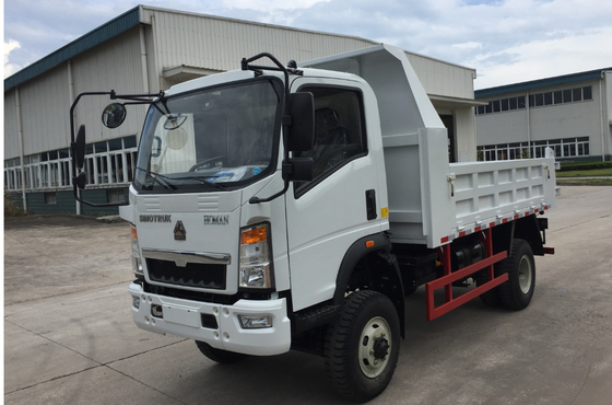 Euro 2 8Ton 4x4 mittlere Marke Sinotruk-Kipplaster-ZZ1047E2815B180 Homan