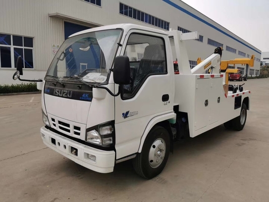 ISUZU 5 Tonnen helle Wrecker-Tow Truck For City Road-Rettungs-mit manuelles Getriebe-hoher Operations-Leistungsfähigkeit