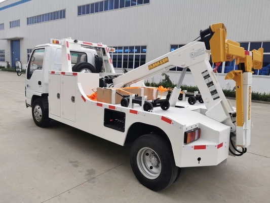 ISUZU 5 Tonnen helle Wrecker-Tow Truck For City Road-Rettungs-mit manuelles Getriebe-hoher Operations-Leistungsfähigkeit