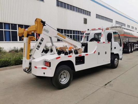 ISUZU 5 Tonnen helle Wrecker-Tow Truck For City Road-Rettungs-mit manuelles Getriebe-hoher Operations-Leistungsfähigkeit