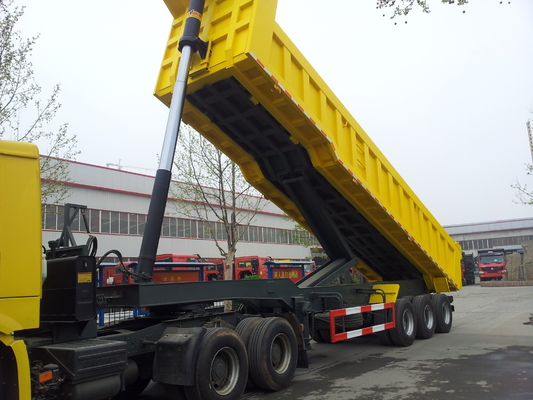 50 - Kipplaster-Anhänger 70T Sinotruk CIMC Kipper-45cbm für Bauxit-Erz-Laden