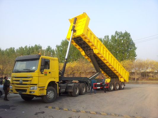 50 - Kipplaster-Anhänger 70T Sinotruk CIMC Kipper-45cbm für Bauxit-Erz-Laden