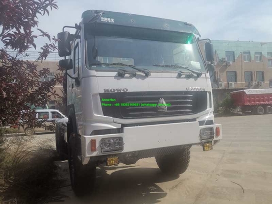 Traktor-LKW der Hauptperson-90# des Weiß-371hp 6x6 Howo 7