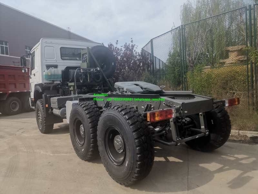 Traktor-LKW der Hauptperson-90# des Weiß-371hp 6x6 Howo 7
