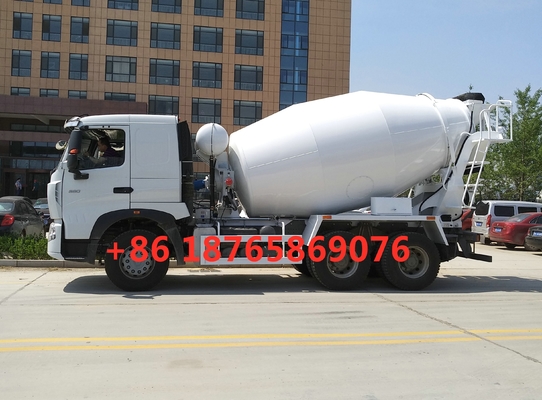 Weißer Mischer-LKW ZZ1257N4047P1 HC16 Alex 380hp 10cbm