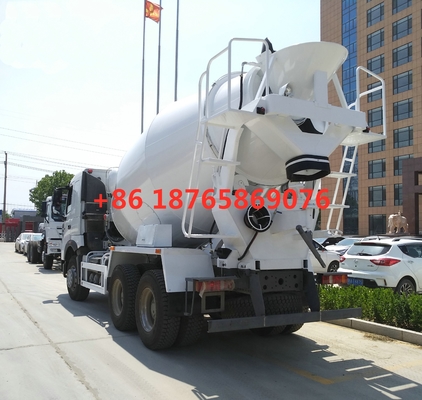 Weißer Mischer-LKW ZZ1257N4047P1 HC16 Alex 380hp 10cbm