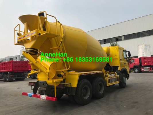 A7 Sinotruk Rad 340hp des Mischer-Tankwagen-LHD RHD 10