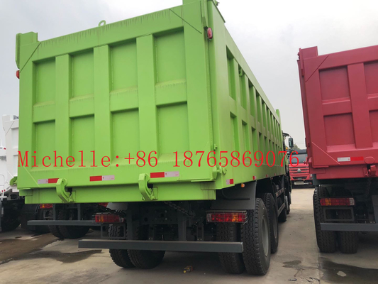3 Tonne 8*4 12 Wheeler Dump Truck For der Achsen-30cbm 45 2 Passagiere