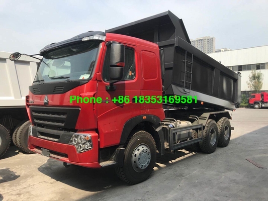 Euro 380hp LHD 4 10 Räder Tipper Truck For Mining