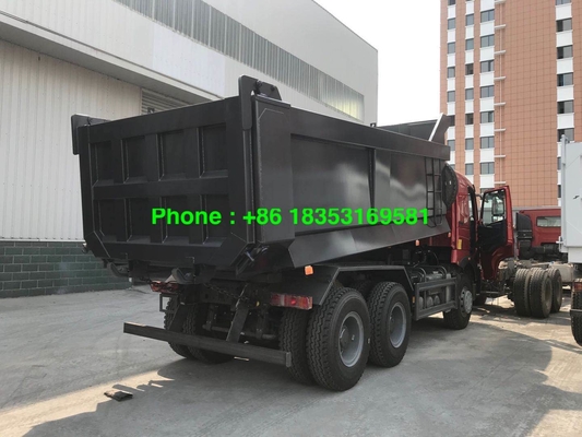 Euro 380hp LHD 4 10 Räder Tipper Truck For Mining