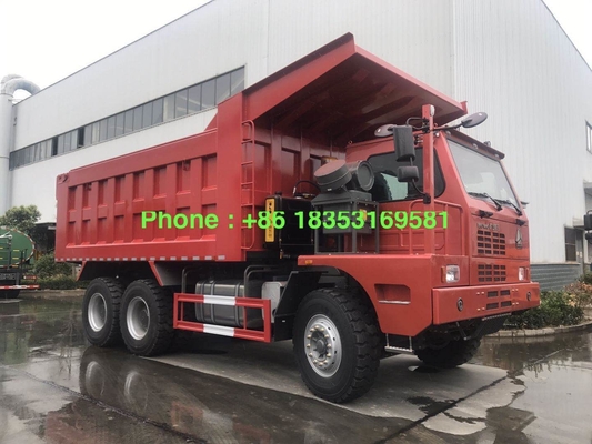 Bergbau-Kipplaster ZZ5707S3840AJ 63Km/h 371hp LHD 70T
