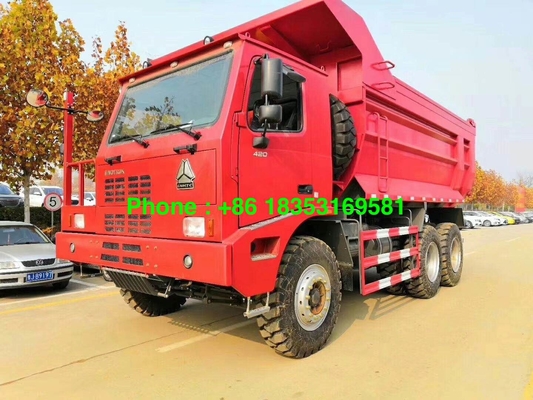 Bergbau-Kipplaster ZZ5707S3840AJ 63Km/h 371hp LHD 70T