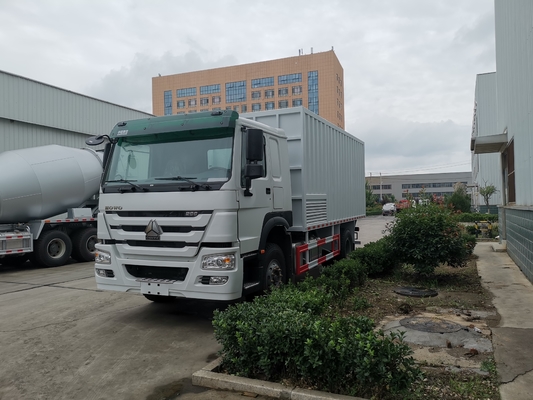 Weißer SINOTRUK HOWO 6X4 Emissionsgrenzwert des Schwergut-LKW-Euro-II