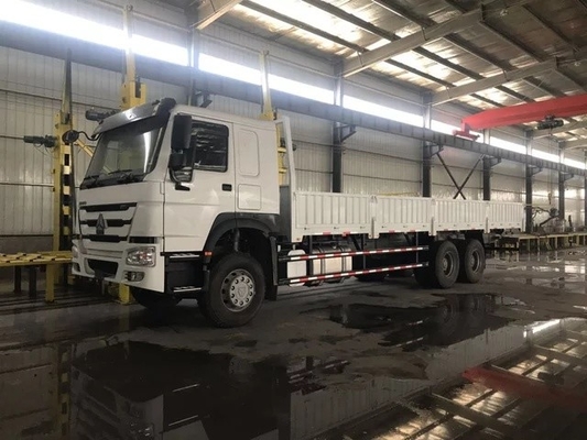 Weißer SINOTRUK HOWO 6X4 Emissionsgrenzwert des Schwergut-LKW-Euro-II