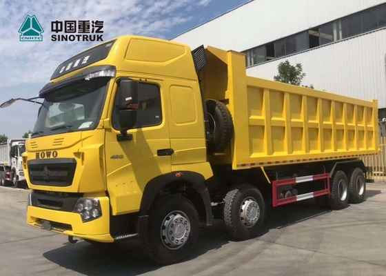 Kipplaster-Gelb 420HP 8X4 29CBM T7H Sinotruk Howo