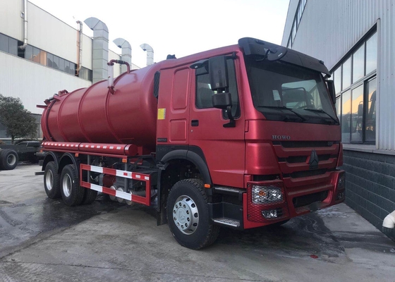Abwasser-Saug-LKW SINOTRUK HOWO 6X4 336hp Vakuum