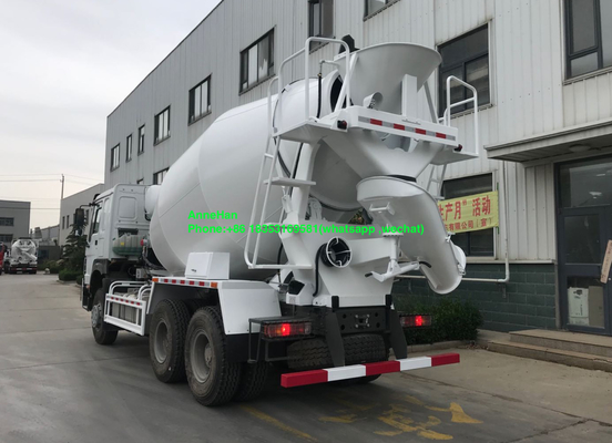 10 Mischer-LKW Sinotruk Howo der Rad-10M3 7 336hp Euro2 RHD