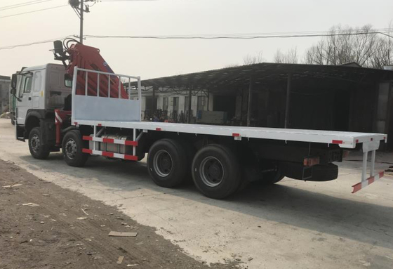 angebrachter Kran ZZ1257M4341W Sinotruk Xcmg Räder 10T 336hp 10 LKW