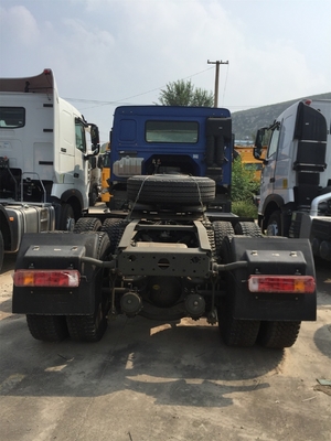 Blauer Primärantrieb-LKW-Sattelzug-LKW ZZ4257N3241W Sinotruk Howo 371