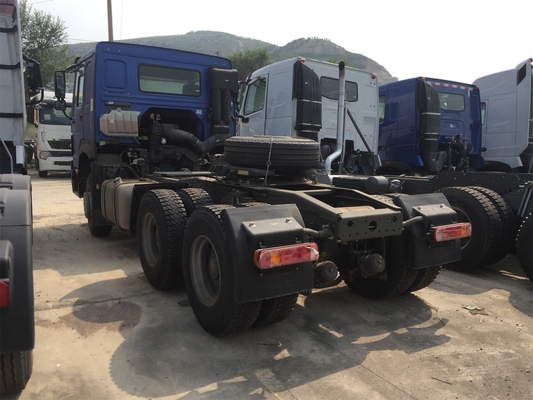 Blauer Primärantrieb-LKW-Sattelzug-LKW ZZ4257N3241W Sinotruk Howo 371